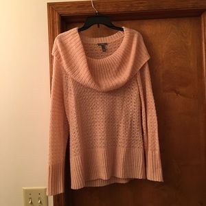 Apt 9 pink sparkle sweater. Size large