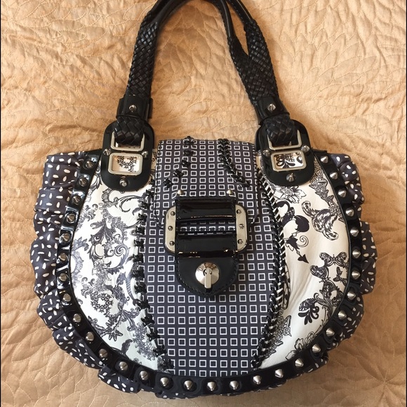 Versace Scream Shopper Handbag