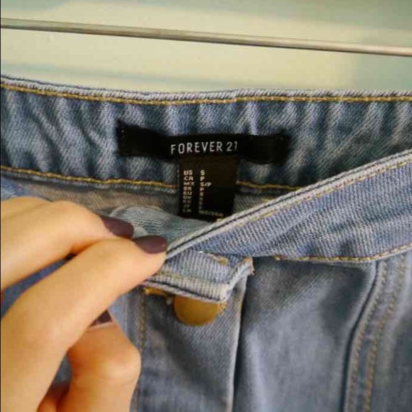 🚫SOLD🚫Denim high waisted button up skirt - Picture 4 of 6