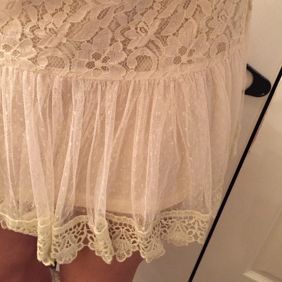 Cream ModCloth Dress - Picture 2 of 2