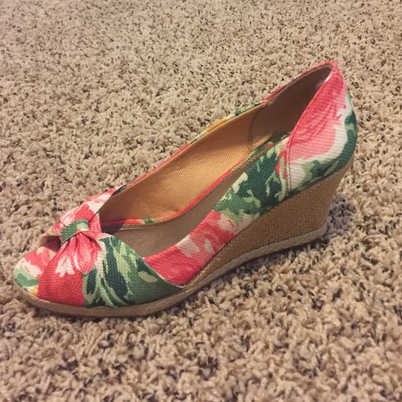 New life stride Rhonda crl/gen flowr wedge