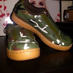 L.A.M.B. Royal Elastics Camo Sneakers