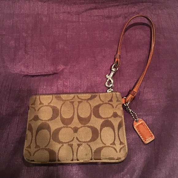 Authentic Coach Wristlet - Picture 2 of 2