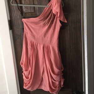 ASOS One shoulder cocktail dress