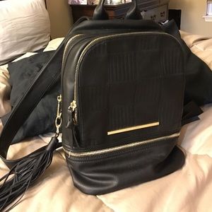 Steve Madden Black Fashionable Backpack
