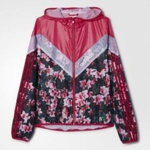 ADIDAS WOND BREAKER PINK FLORAL XS