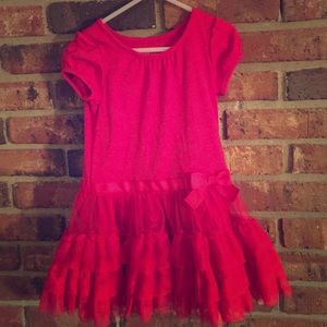 Deep pinkish/red 3T dress