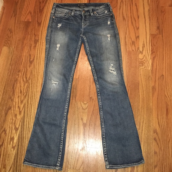 Silver Aiko Jeans Bootcut Size 30x33