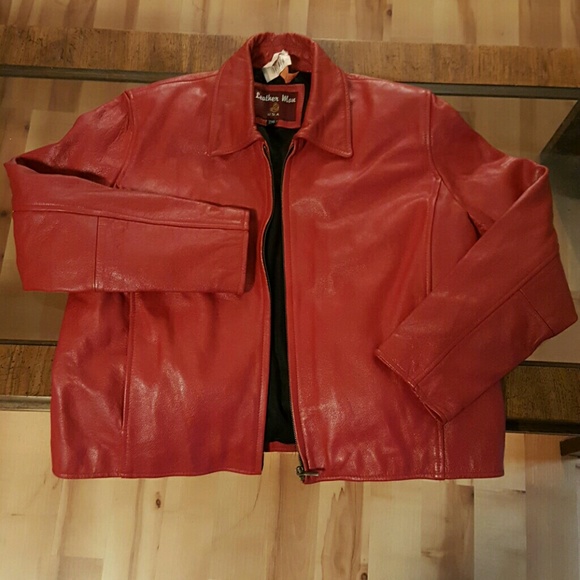 Leatherman Jackets & Blazers - Leatherman red jacket coat