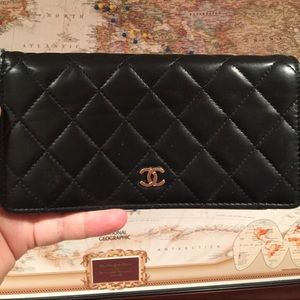 A CHANEL Timeless Leather Portefeuille Wallet