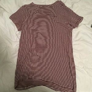 Brandy Melville Maroon T-shirt dress