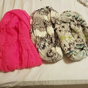Set of 3 scarves!