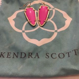Kendra Scott Skylar Earrings in Magenta