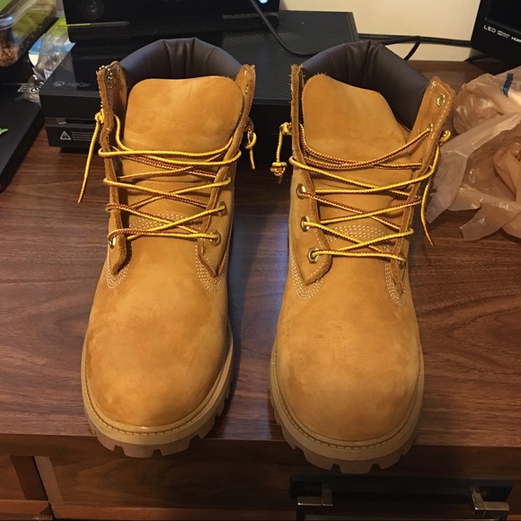 Timberlands barely worn