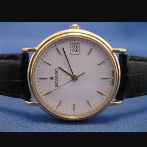 Movado Other - EUC Movado Classic Men's 18k Gold Tone Watch