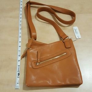 NWT Charming Charlie Brownish Orange Purse