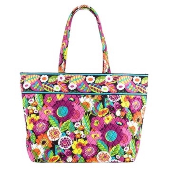 Vera Bradley Tote Va Va Bloom NWT