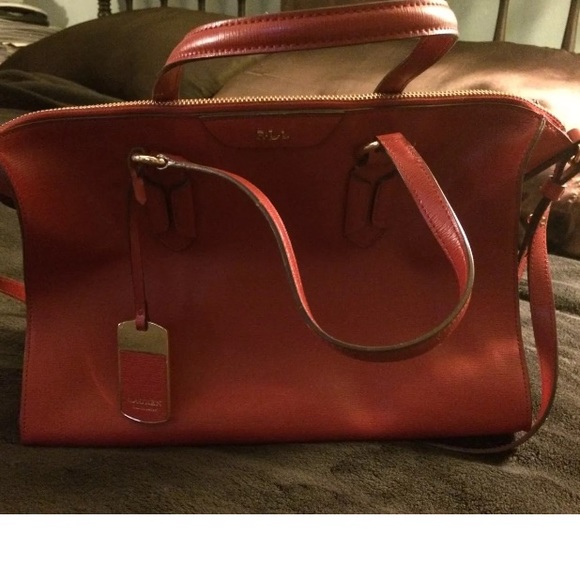 Ralph Lauren Collection Handbag Red - Picture 2 of 4