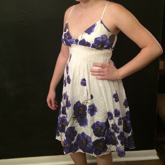 Purple Flower Dress