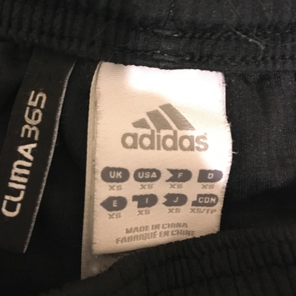 Adidas climalite black athletic shorts XS - Picture 3 of 4