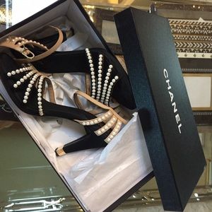 Chanel Pearl Shoes