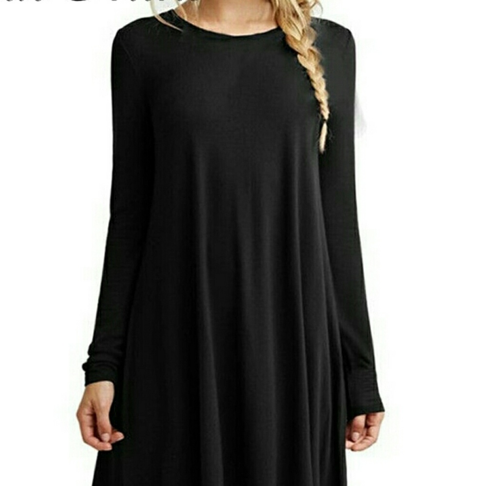New Black flared dress - Picture 3 of 3