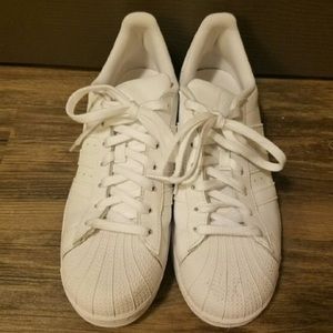 Adidas Superstar all white