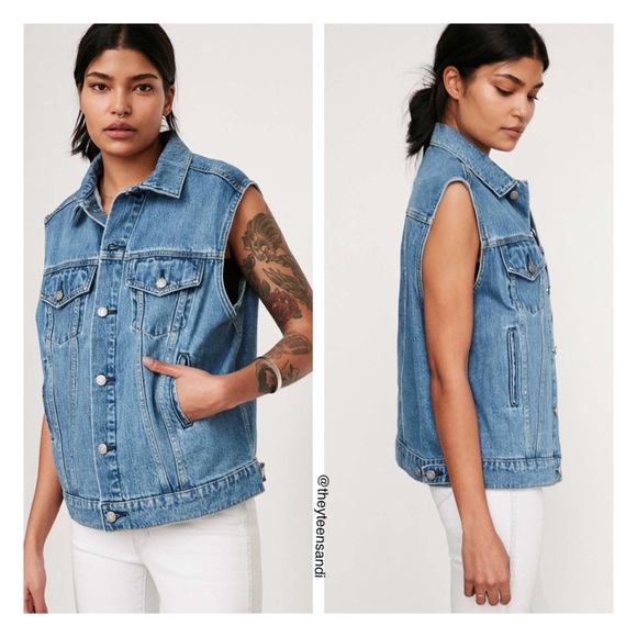 Urban Outfitters BDG Denim Girlfriend Vest - Picture 2 of 3
