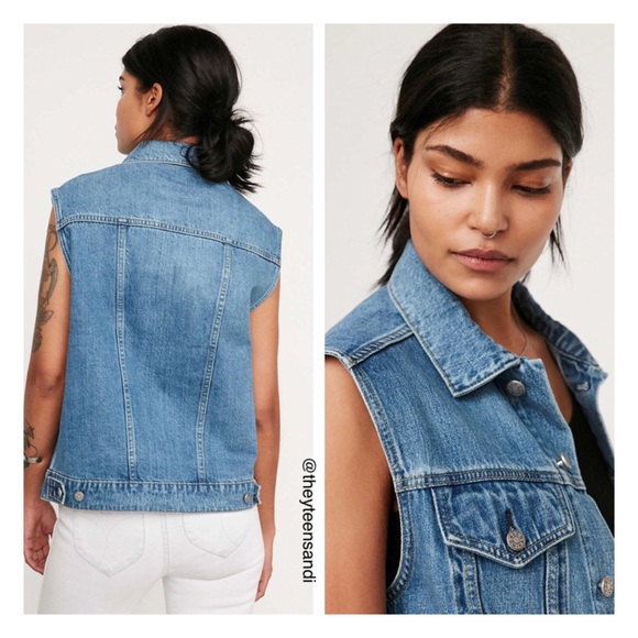 Urban Outfitters BDG Denim Girlfriend Vest - Picture 3 of 3