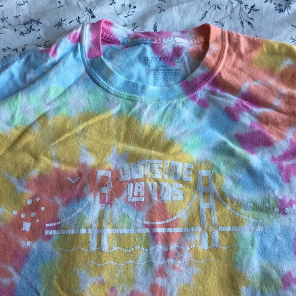 Outsidelands tie dye shirt