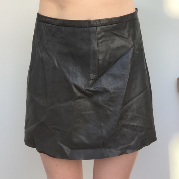 BCBG leather distressed mini