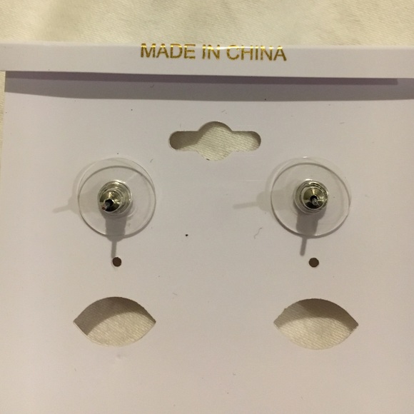 Two tone pearl earrings - Picture 4 of 4