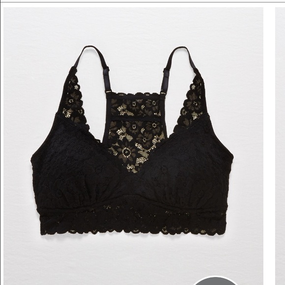 Aerie Lace Push-up Racerback Bralette for sale