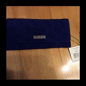 Vera Bradley COBALT Trifold Wallet