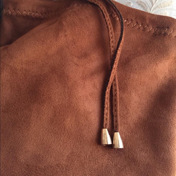 🏆HOST PICK🏆SOLD OUT❣️ Semi-Flat Heel Over-the-Knee cognac - Picture 3 of 5