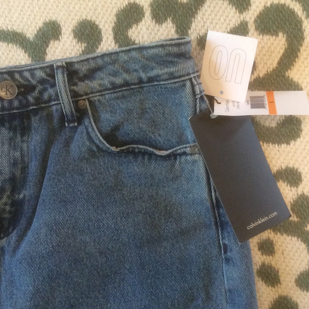 Urban Outfitters X Calvin Klein Denim Mini Skirt - Picture 6 of 8