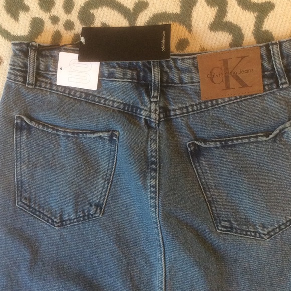 Urban Outfitters X Calvin Klein Denim Mini Skirt - Picture 8 of 8