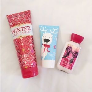 NWT Bath & Body Works Christmas Body Care Lotion Set
