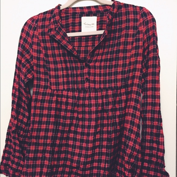 Heritage Flannel Pullover Long-sleeve