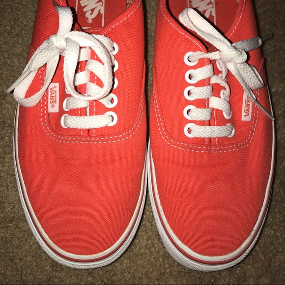 Orange Vans