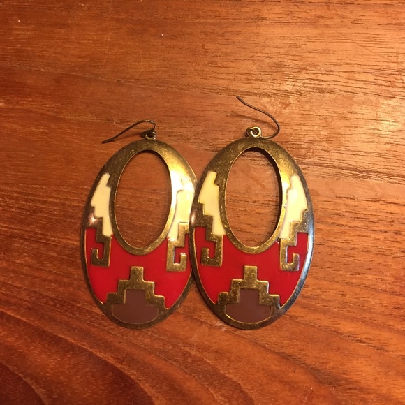 Aztec Inspired Earrings