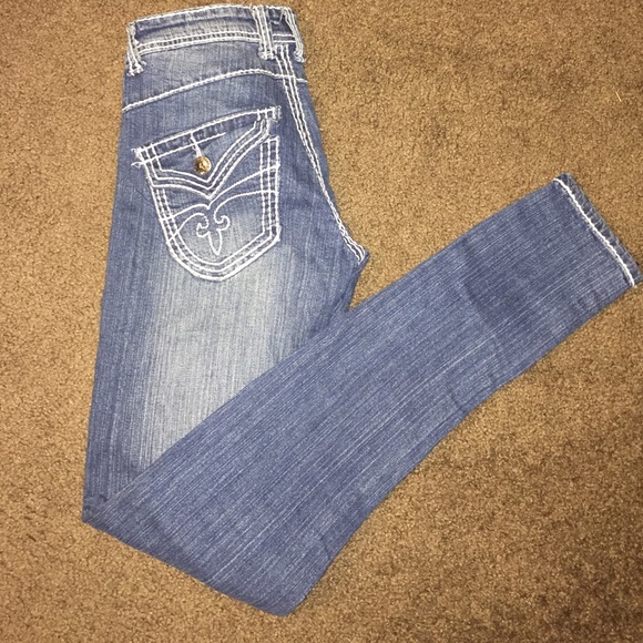 Red Rivet jeans