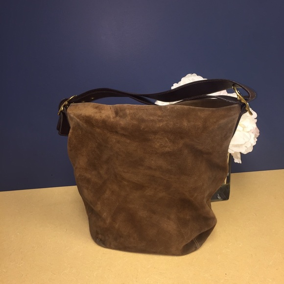 Coach Handbags - Coach Suede Purse
