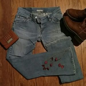 LEVI'S 504 SLOUCH FLARE JEANS