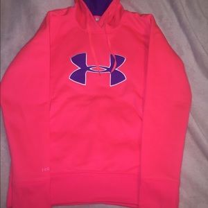 Under Armour Logo Hoodie Pink/Blue/Purple