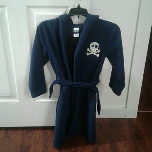 Kids hooded robe
