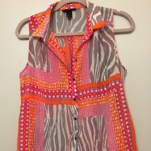 H&M Colorful Button Down