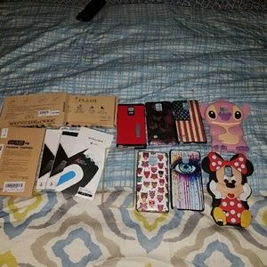 Galaxy Note 4 cases and screen protector