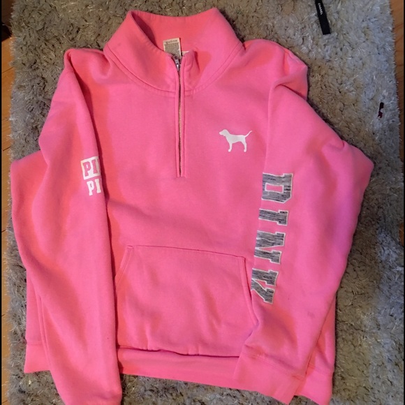 Pink Boyfriend 1/4 zip