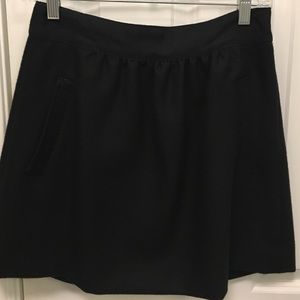 Jcrew black wool mini skirt, size 0